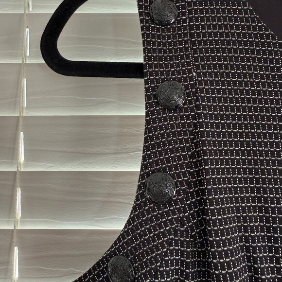 NWOT White House Black Market Fit & Flare Work Dress (Size: 8) - Picture 4 of 6